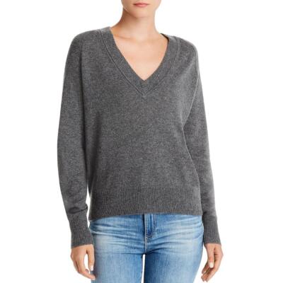 Equipment Femme Женский серый кашемировый свитер Madalene S BHFO 1214