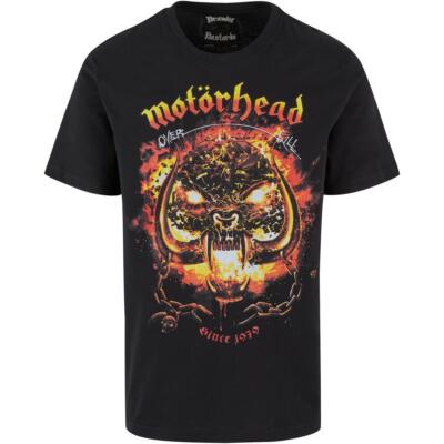 Brandit Motörhead Men Tee Overkill Men's T-Shirt Cotton Jersey Merchandise