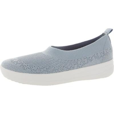 

Женские синие балетки Uberknit Fitflop 7 Medium (B,M) BHFO 3571, Pale blue/silver, Uberknit Ballerina