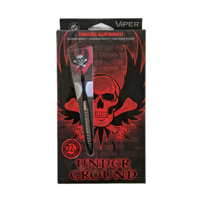 Viper Set of 3 Underground Celtic Blood Steel Tip Darts 22 Grams