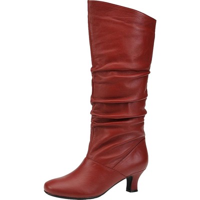 

Array Женские высокие сапоги до колена Groove 14 Red Туфли 5 Medium (B,M) BHFO 2924, Красный