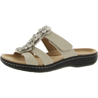 

Женские шлепанцы Clarks Laurieann Judi Ivory, обувь 7, средний (B,M) BHFO 3589, Цвет слоновой кости, Laurieann Judi