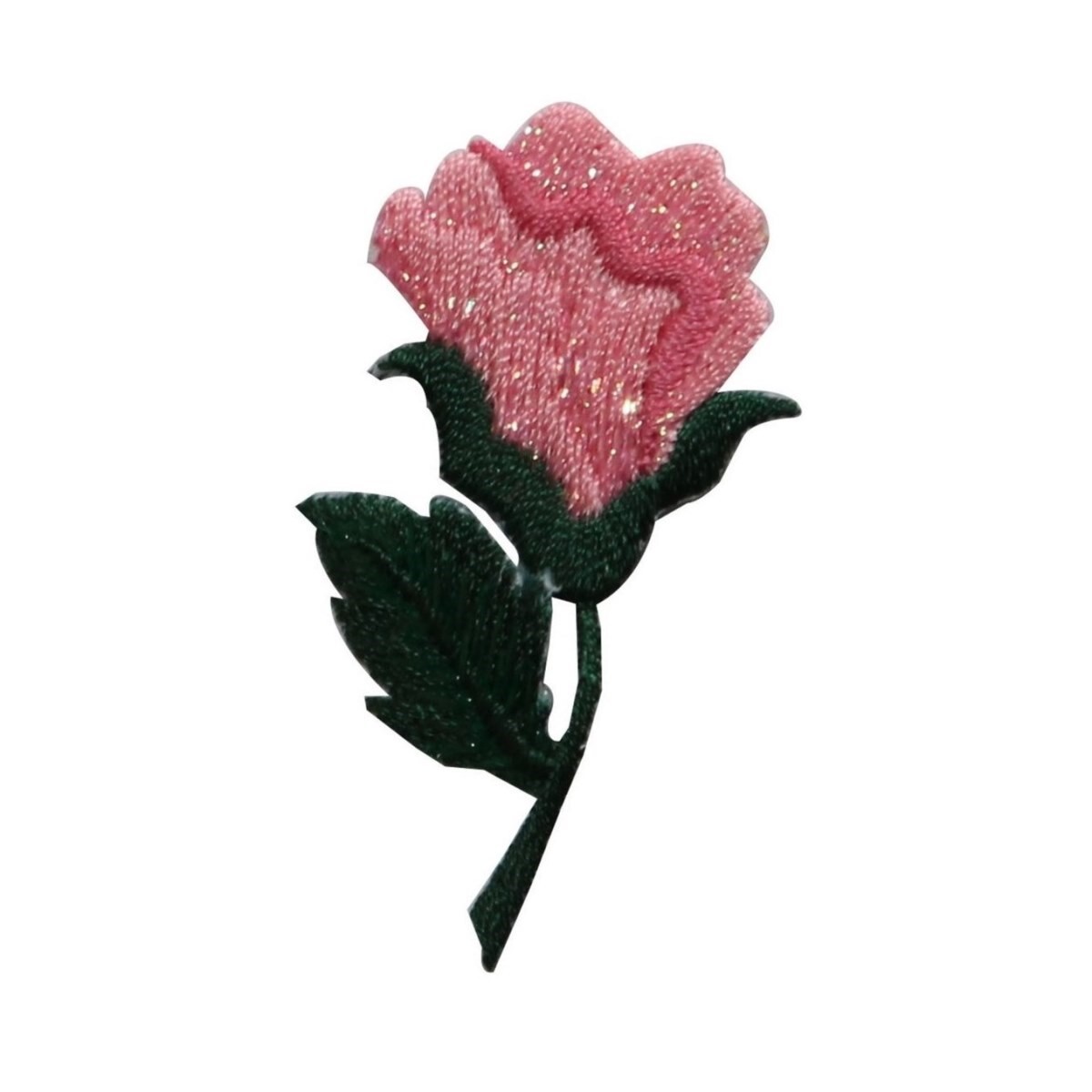 rose♡ ID 6183 Pink Single Rose Patch Flower Garden Love