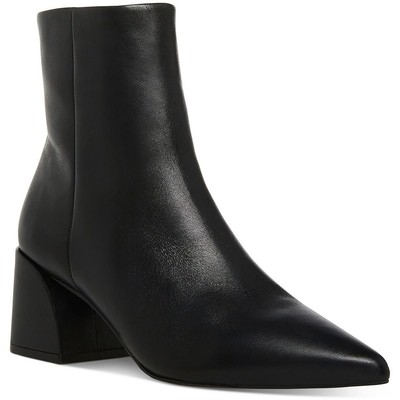 

Женские черные ботильоны Steve Madden Faris 7,5, средние (B,M) BHFO 4431, Black leather
