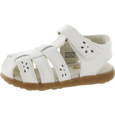 

See Kai Run Girls White Gladiator Sandals Shoes 6 Medium (B,M) Toddler BHFO 5866, Белый
