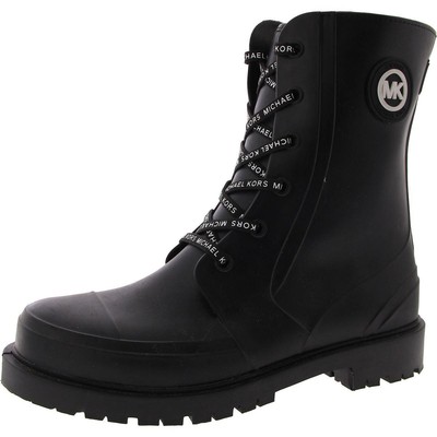 Женские черные ботинки MICHAEL Michael Kors в армейском стиле на шнуровке 10 Medium (B,M) 0952