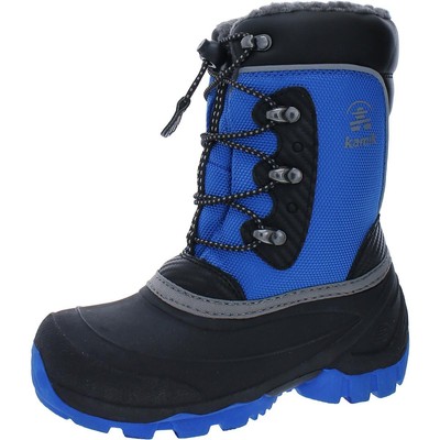 

Ботинки Kamik Boys Luke 3 Blue Winter - Snow Boots 13 Medium (D) Little Kid BHFO 0971, Blue/black