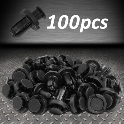 100ШТ 10 ММ НЕЙЛОНОВЫЙ ЗАЖИМ ДЛЯ АВТОМАТИЧЕСКОЙ ОТДЕЛКИ АВТОМОБИЛЯ ВКЛАДЫШИ КРЕПЕЖНЫЕ ДЕТАЛИ ЗАМЕНА ЗАКЛЕПОК НА НАЖИМНОЙ ШТИФТ