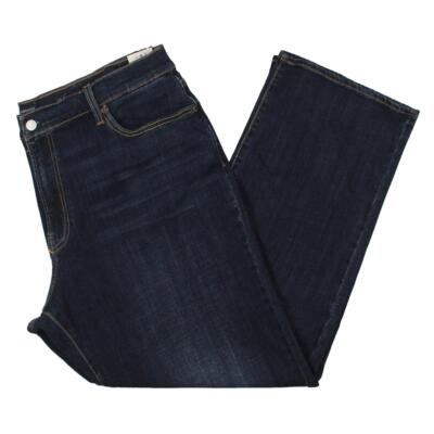 Мужские джинсы с прямыми штанинами Lucky Brand Mens 181 Blue Tencel Dark Wash 36/30 BHFO 9583