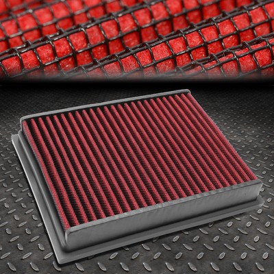 ДЛЯ BENZ A-CLASS B-CLASS W169 W245 КРАСНАЯ МНОГОРАЗОВАЯ ПАНЕЛЬ ВПУСКА ВОЗДУШНОГО ФИЛЬТРА ДВИГАТЕЛЯ