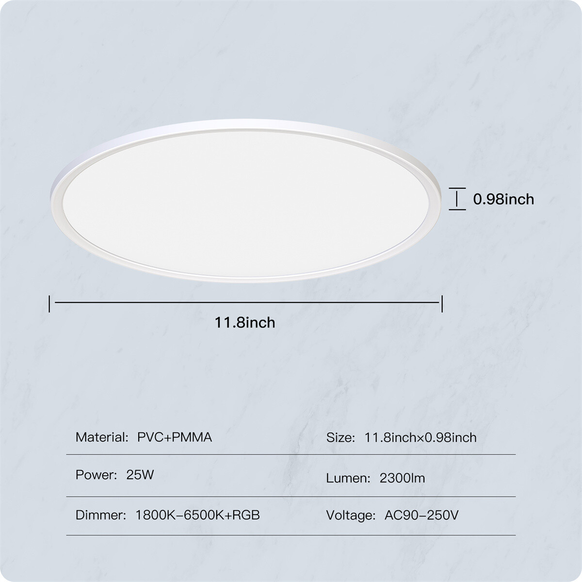 LED Light Bulb Tuya Wifi Spotlight Smart life APP RGBCW For Alexa Google