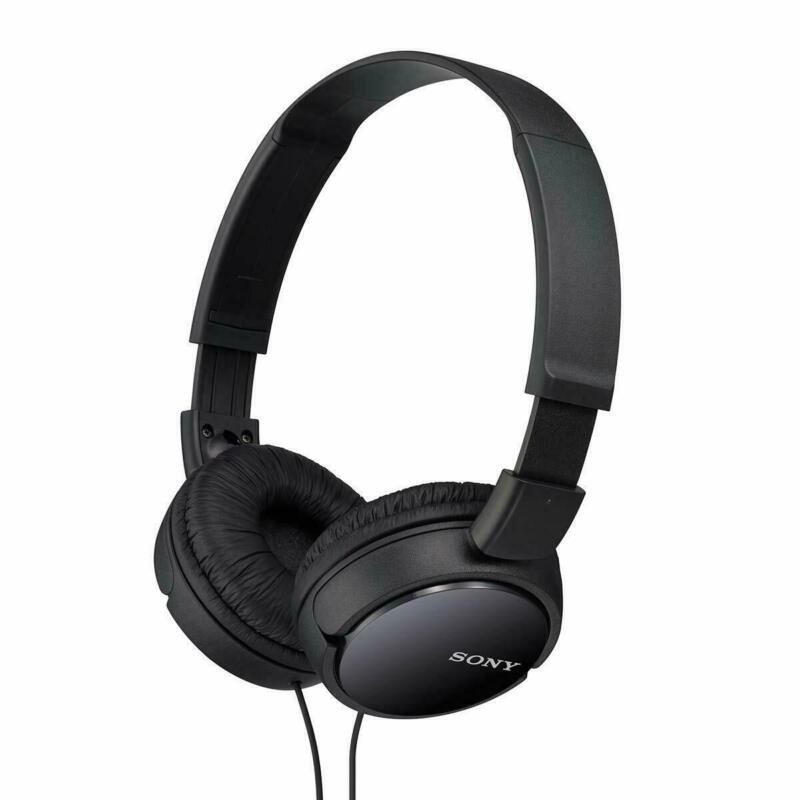 Sony MDRZX110/BLK Stereo Headphones-Black