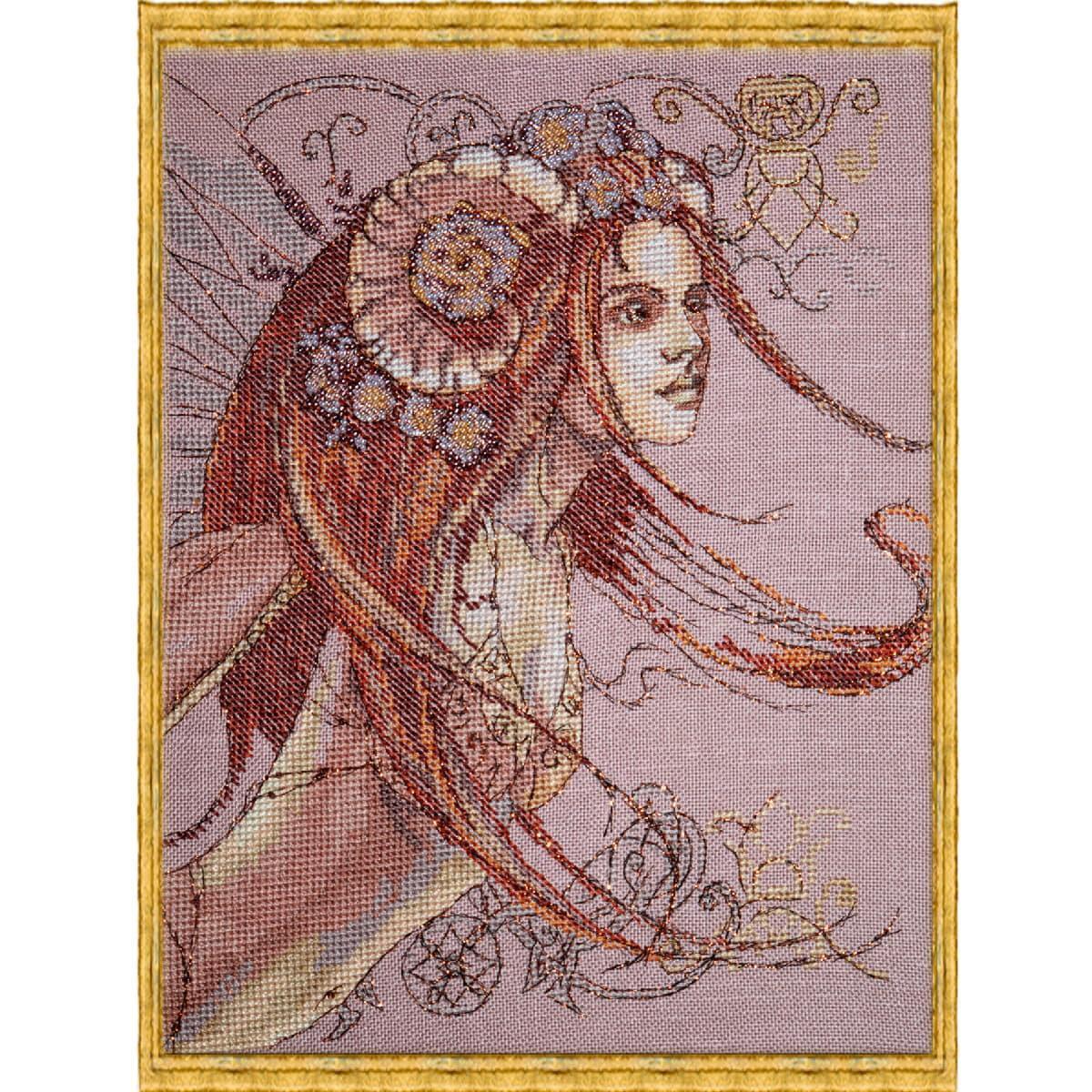 Nimue Cross Stitch counted Chart 