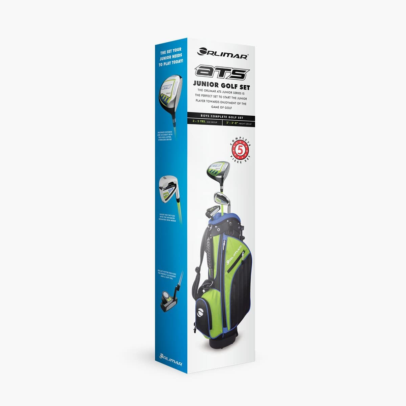 Ats Junior Boy's Golf Club Sets With Stand Bag | For Kids Ag