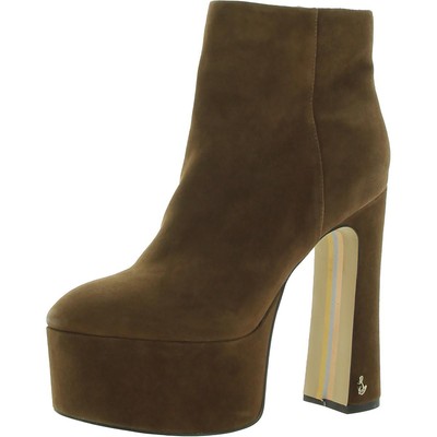 Женские туфли Sam Edelman Eli Brown на платформе и каблуке 7.5 Medium (B,M) BHFO 0106