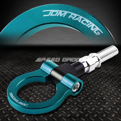 ДЛЯ 09-13 HONDA FIT 7M18 X 2.5 T6061 АЛЮМИНИЕВОЕ НЕБЕСНО-ГОЛУБОЕ КОЛЬЦО ПЕРЕДНЕГО/ЗАДНЕГО БУКСИРНОГО КРЮКА