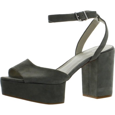 

Женские сандалии на платформе Kenneth Cole New York Phoenix 8,5 средний (B,M) BHFO 7978, Grey suede, Phoenix