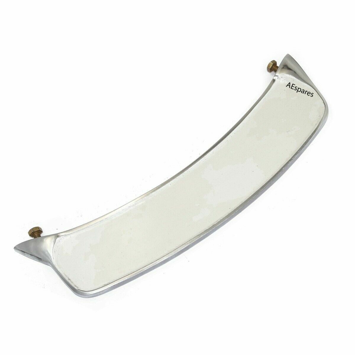 Fits Royal Enfield BSA Vintage Front Mudguard Alloy Small Number Plate 
