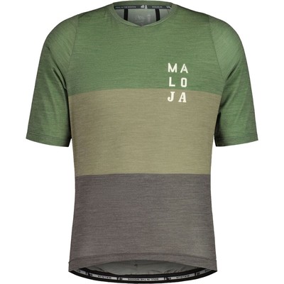 

Maloja JezerskoM Гравийная майка с короткими рукавами - Мужской дубовый мульти, Oak multi, Maloja