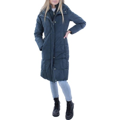 

Cole Haan Womens Grey Winter Down Maxi Parka Coat Верхняя одежда  BHFO 5176, Graphite