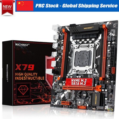 LGA 2011 X79 Motherboard REG ECC RAM Desktop Xeon E5 V1 V2 CPU On-Board Audio