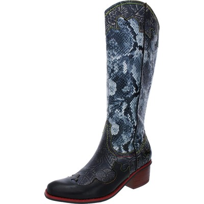 

LArtiste by Spring Step Женские ботинки Rodeo Tall Cowboy, Western Boots BHFO 4074, Black multi, Rodeo