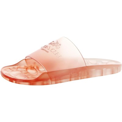

Женские шлепанцы Coach Ulyssa Orange Logo Pool Slides 9 Medium (B,M) BHFO 2724, Tangerine
