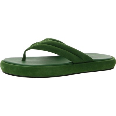 Женские босоножки Free People Womens Wonderland Green Slide 36 Размер средний (B,M) BHFO 3435