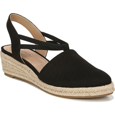 Женские босоножки LifeStride Katrina 2 черного цвета на танкетке шириной 9 см (C, D, W) BHFO 0230