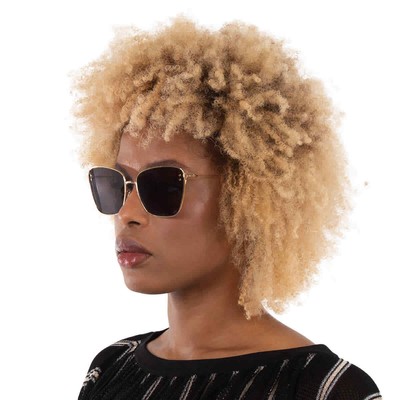 Pre-owned Dior Blue Butterfly Ladies Sunglasses Miss B2u Cd40095u 10v 63
