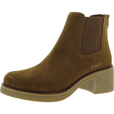 

Женские замшевые ботинки челси Aqua College Liya Tan, обувь 9, средний (B,M) BHFO 8976, Tan suede