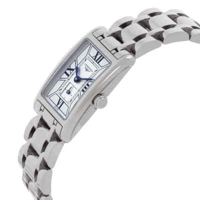 Pre-owned Longines Dolcevita Quartz White Dial Ladies Watch L5.255.4.75.6
