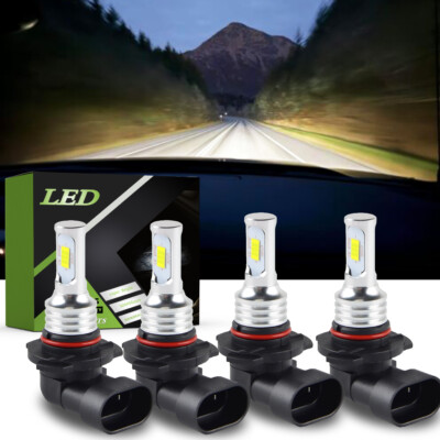 For Chevy Silverado 1500 2500HD 3500 1999-2006 5000K LED Headlights White Bright