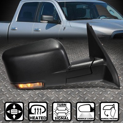 ДЛЯ 09-16 RAM 1500-5500 ПРАВОСТОРОННЕЕ БУКСИРОВОЧНОЕ ЗЕРКАЛО С ПИТАНИЕМ + ОБОГРЕВОМ + ЖЕЛТЫМ СВЕТОДИОДНЫМ СИГНАЛОМ