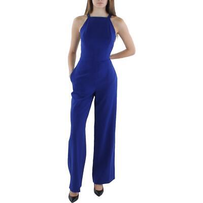 

Vince Camuto Женский креповый комбинезон прямого кроя с высоким вырезом BHFO 1966, Cobalt blue