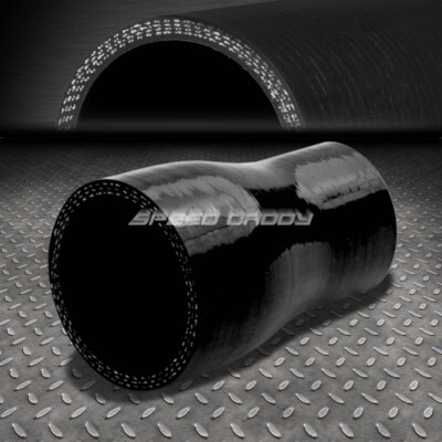 4-СЛОЙНЫЙ ТРУБОПРОВОД ТУРБОНАДДУВА/ПРОМЕЖУТОЧНОГО ОХЛАДИТЕЛЯ 2-2,5, ЧЕРНЫЙ СИЛИКОНОВЫЙ ШЛАНГ / ТРУБА РЕДУКТОРА