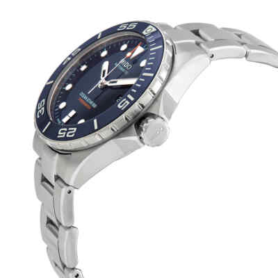 Pre-owned Mido Ocean Star Automatic Chronometer Blue Dial Men's Watch M0266081104101