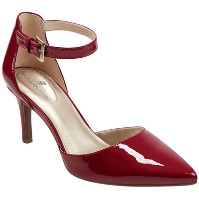 Женские туфли-лодочки Bandolino BD Ginata 3 красные лакированные туфли-лодочки 5 средних размеров (B, M) BHFO 6007