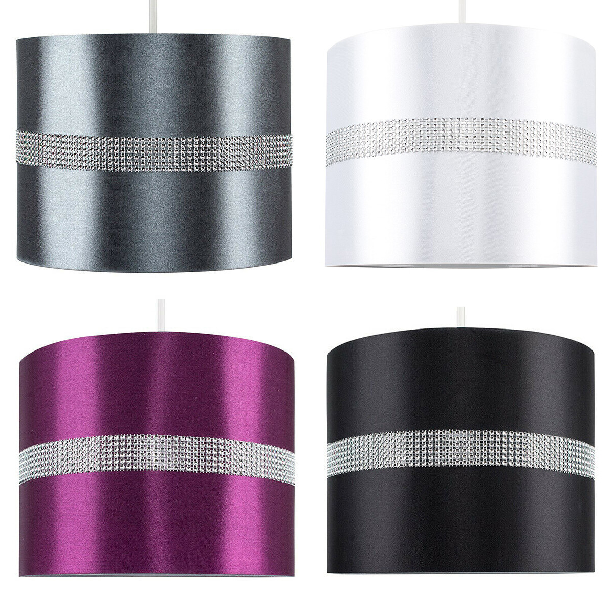 diamante lamp shade