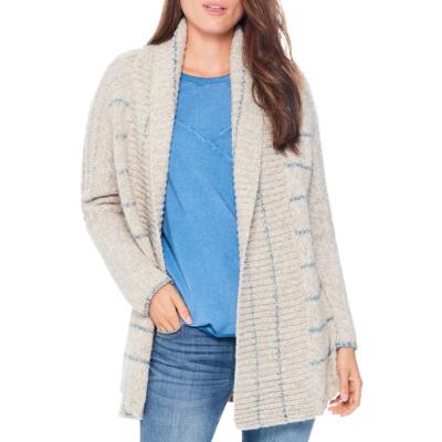 

Длинный кардиган-свитер Nic + Zoe California Dreaming BHFO 5105, Grey multi
