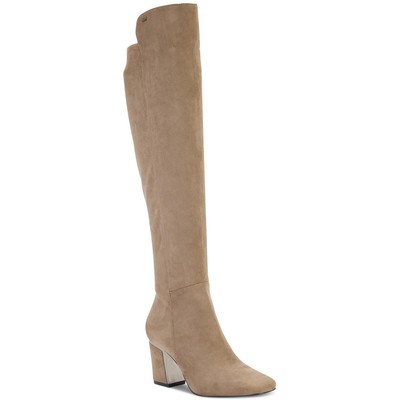 

Женские высокие сапоги до колена DKNY Cilli Taupe, обувь 5,5, средний (B,M) BHFO 4880, Light military microsuede, Cilli