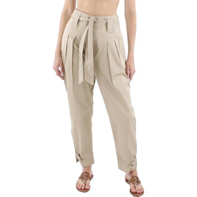 

Женские плиссированные брюки Lauren Ralph Lauren до щиколотки BHFO 6122, Tan, 200876608001