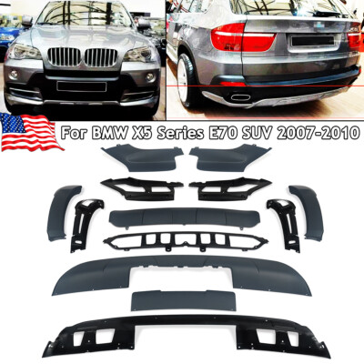 Unpainted E70 X5 M Tech Bumper Body Kits For BMW X5 E70 M Performance 2007-2010