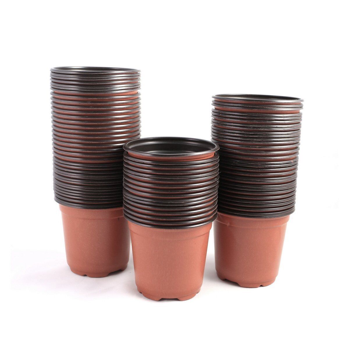 100 Pack Garden Plastic Pots 4 Inch Seed Starter Flower 100 Pack Garden Plastic Pots 4 Inch Seed Starter Flower