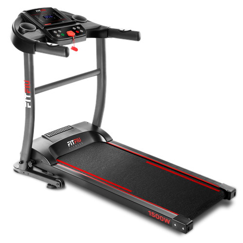 Cinta de correr plegable electrica FITFIU 1500w 14km/h pantalla LCD y pulsometro