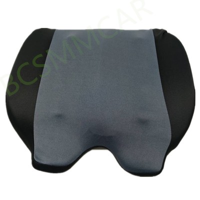 Car Seat Cushion Breathable Memory Foam Chair Pad Protector For Home Office Gray