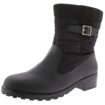 Женские зимние ботинки Trotters Berry Mid черного цвета, узкие 7,5 (AA,N) BHFO 0719