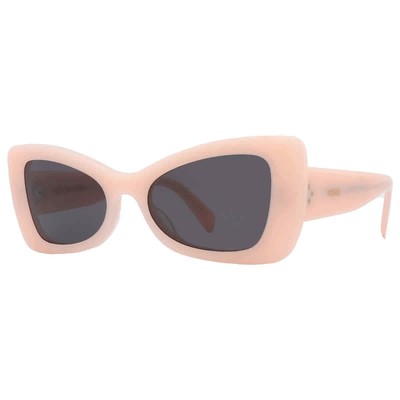 Pre-owned Celine Black Cat Eye Ladies Sunglasses Cl40236i 72a 54 Cl40236i 72a 54 In Gray