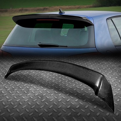 ДЛЯ 10-13 VW GOLF NON GTI НАСТОЯЩИЙ КАРБОНОВЫЙ СПОЙЛЕР НА КРЫШЕ ЗАДНЕГО ЛОБОВОГО СТЕКЛА