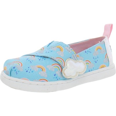

Женские модные лоферы Toms Alpargata Blue Fashion 8, средние (B,M) для малышей BHFO 4220, Blue weather foil print